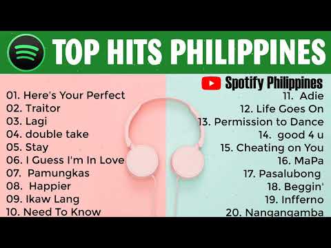 Top Hits Philippines 2022  - Spotify as of August 2022 - New Spotify Philippines Playlist