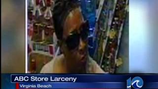 preview picture of video 'Woman stole 3 bottles of alcohol at VB ABC Store'
