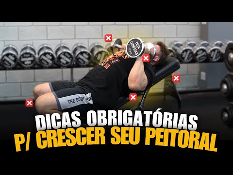 PARE DE FAZER SUPINO COM HALTER ASSIM! (5 ERROS que estão atrasando o CRESCIMENTO do seu PEITORAL)