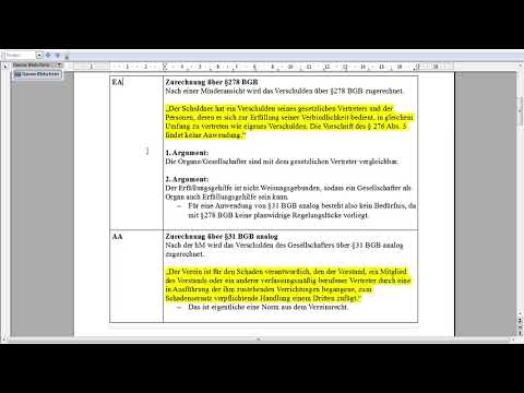 5 Haftung der OHG Teil 1: Verschuldenszurechnung §31 BGB analog