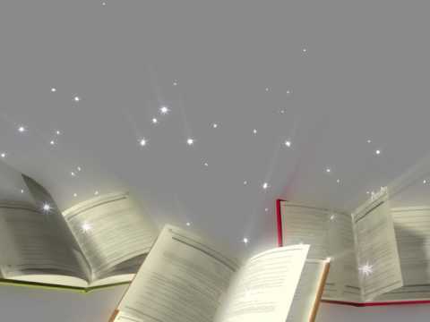 Футаж переход книги