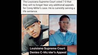 C-Murder’s fate is PERMANENTLY SEALED after Louisiana Supreme Court turns down his FINAL appeal..