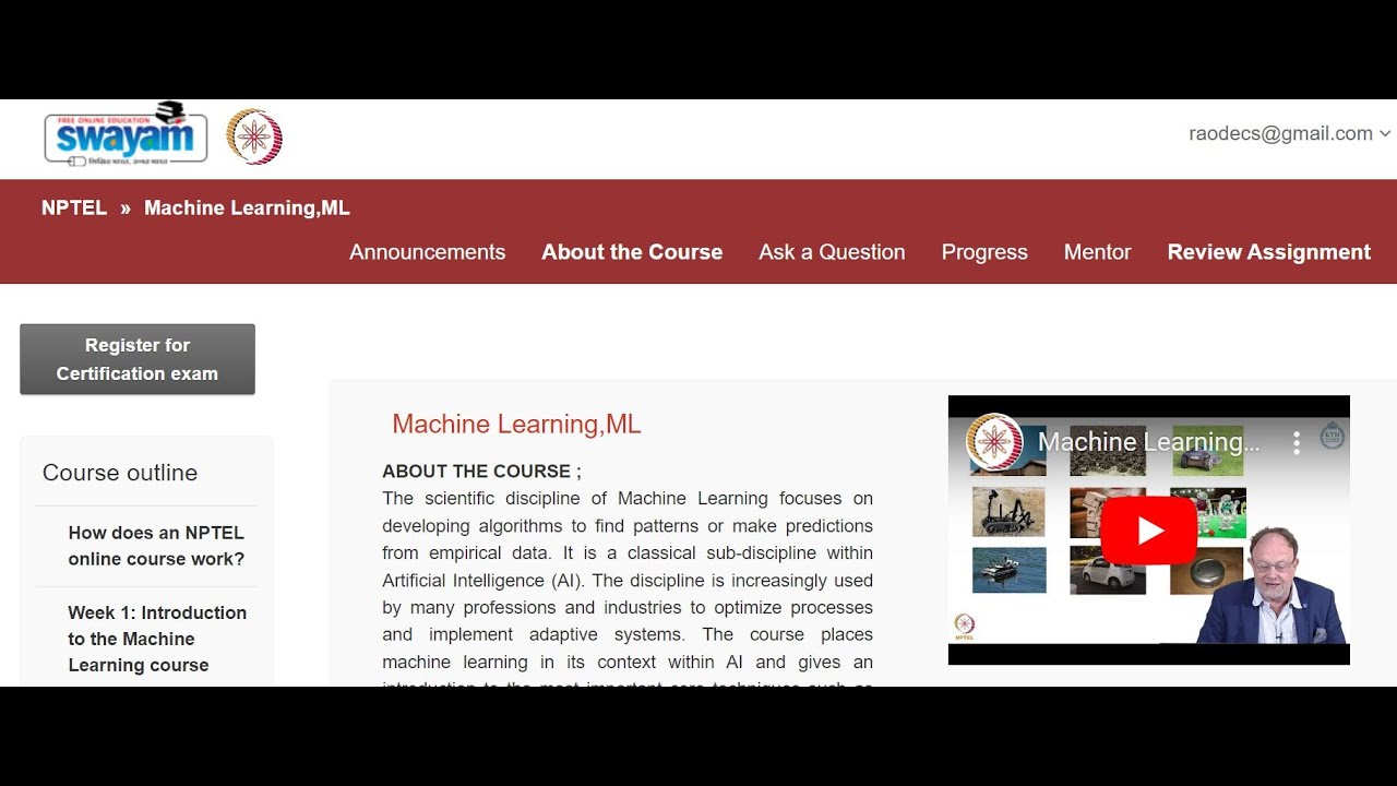 MACHINE LEARNING, ML ASSIGNMENT SOLUTION | WEEK 1| NPTEL | 2023