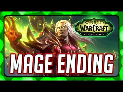 WOW Legion 🌟 Mage Ending - Worst Campaign Ending So Far - Kathra'natir Gets Imprisoned