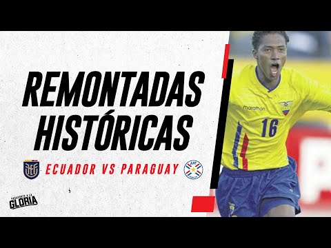 ECUADOR VS PARAGUAY REMONTADAS HISTÓRICAS, COREA JAPÓN 2002, ALEMANIA 2006, BRASIL 2014