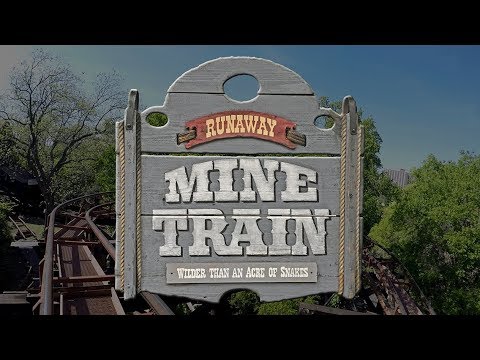 Official Runaway Mine Train POV | Six Flags Over Texas