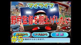 実況パワフルプロ野球１５　マイライフ！楽天で野村監督を胴上げしたい！ #5　奇跡のリーグ優勝、CS勝っていくぞ日本シリーズ