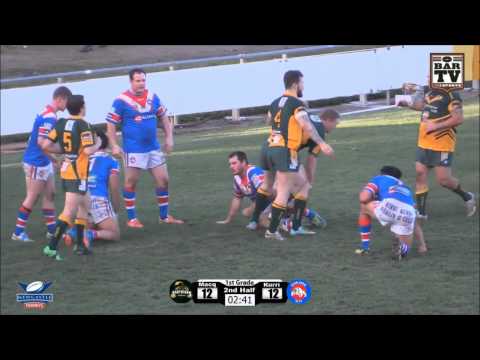 2015 Real NRL Round 3 Catch Up 1st Grade Highlights - Macquarie v Kurri Kurri