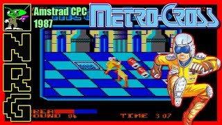 NRG: 5-10 Minutes of Gameplay - Metro-Cross [Amstrad CPC]