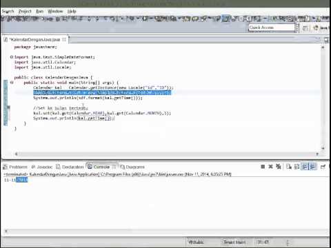 Java Easy Java Calendar 1