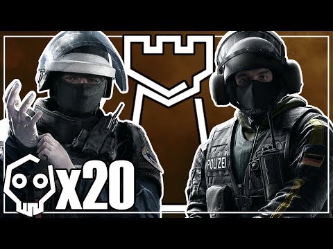 Dropping 20 Kills, An Ace, And Multiple Clutches - Rainbow Six Siege