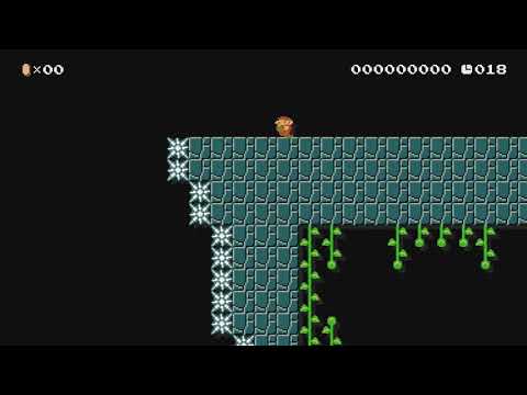 falling down 2 by Bingo - Super Mario Maker - No Commentary 1bq