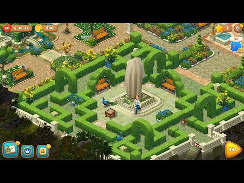 Gardenscapes Level 386