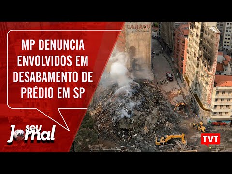MP denuncia envolvidos em incêndio e desabamento de prédio em São Paulo