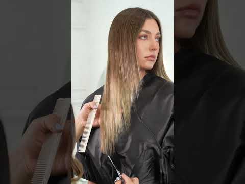 Sunkissed hair tutorial with gradient balayage