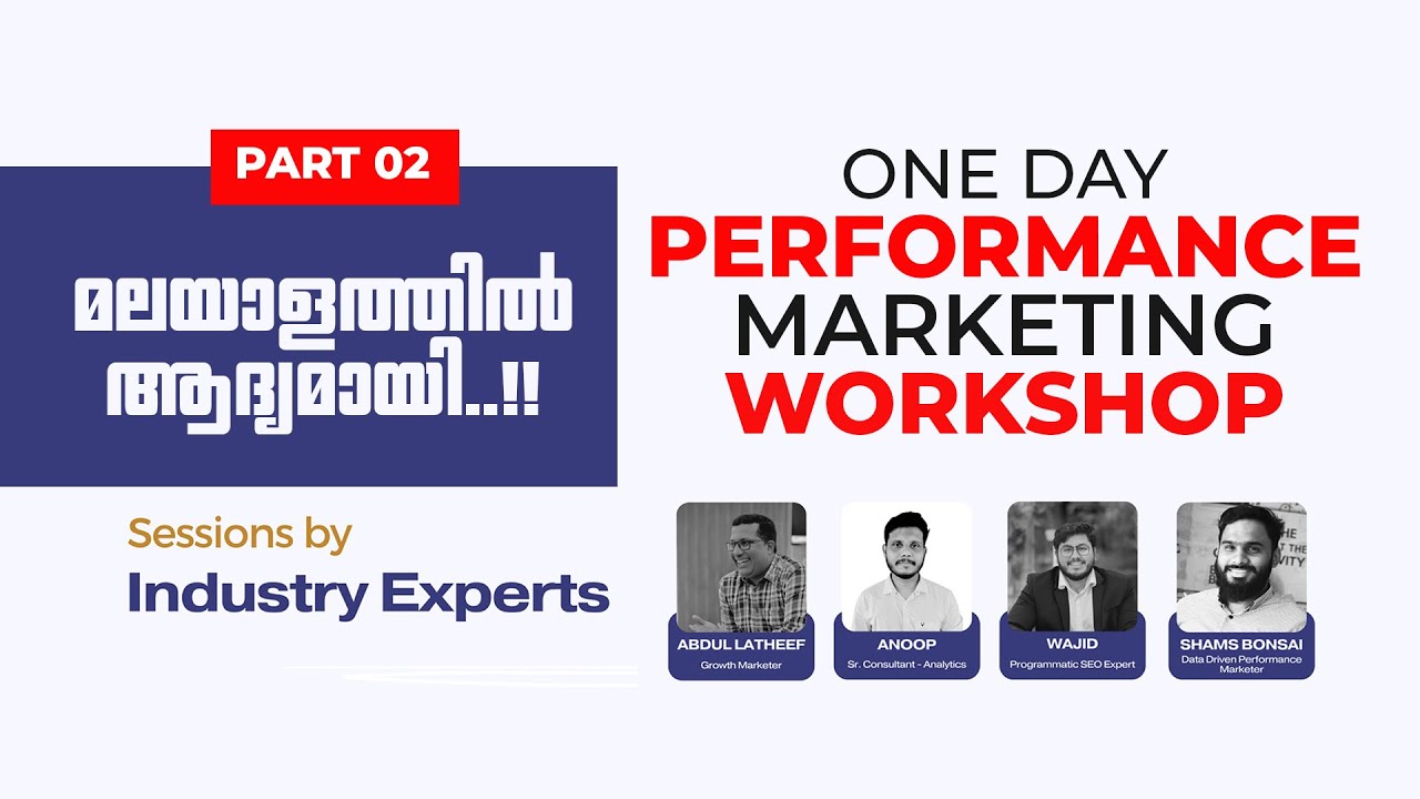 Part 02- Oneday Masterclass on Advanced Performance Marketing 2024 | Workshop by Digital Bytes