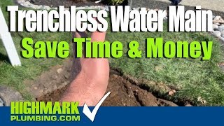 Trenchless Water Main