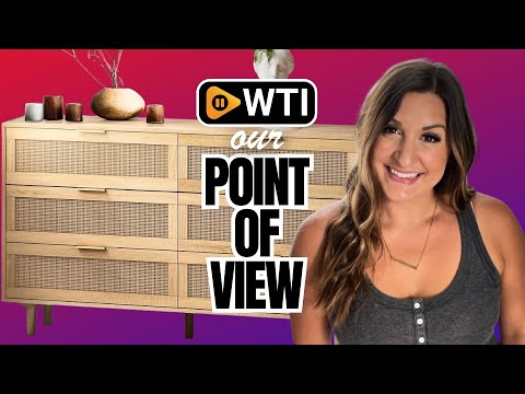 51.18"" Rattan Dresser for Bedroom - WTI product video review