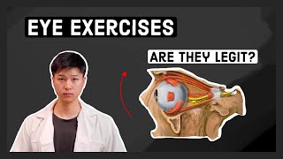 EYE EXERCISES to improve your eyesight (is this legit?) | Optometrist Explains