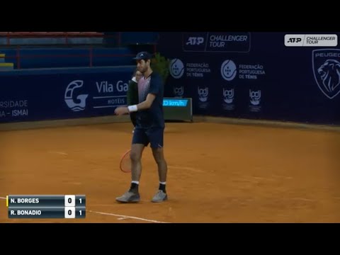 Nuno Borges (POR) vs Riccardo Bonadio (ITA) Maia 2 challenger, 1 Round