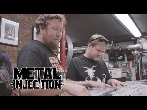 PIG DESTROYER Goes Shopping At GENERATION Records | Metal Injection