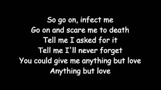 Apocalyptica - S.O.S. (Anything But Love) (lyrics)