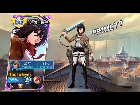 EARLY TO LATE DOMINATION AGGRESSIVE FANNY GAMEPLAY - MLBB