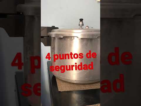 4 puntos de seguridad en olla de presión YL307 #krups #tefal #rowenta #ollas #comida #shorts