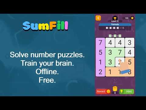 SumFill: Math Puzzle video thumbnail