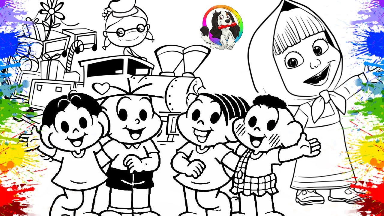 Volta as aulas 2021 com a Turma da Desenholandia | Como Desenhar Desenho Facil de Fazer