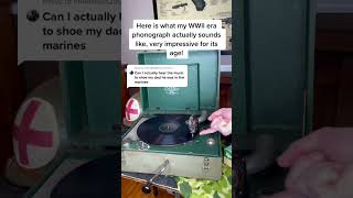 80 Year Old Record Player (it still works!)