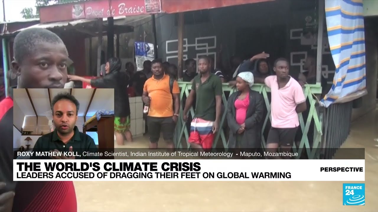 202206. France 24 discussion on the climate crisis and IPCC Report