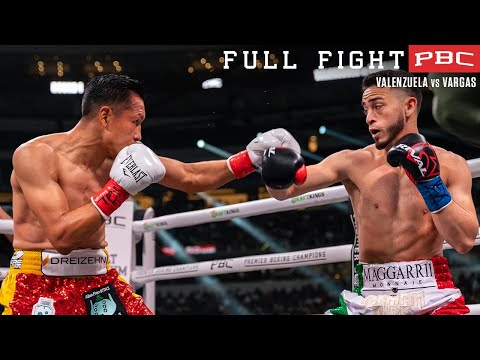 Valenzuela vs Vargas FULL FIGHT: April 16, 2022 | PBC on Showtime PPV