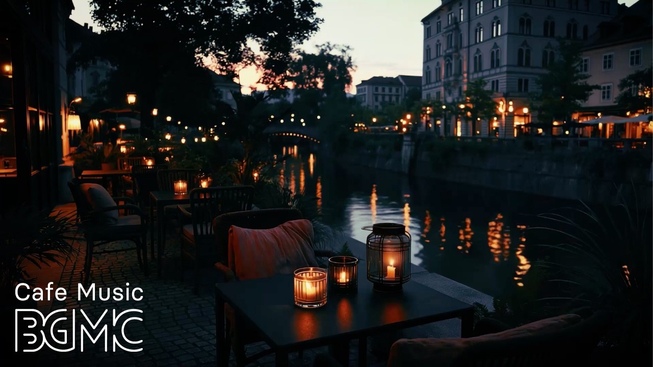 August Cafe Music - Waterside Twilight Jazz & Smooth Bossa Nova for Work and Relax