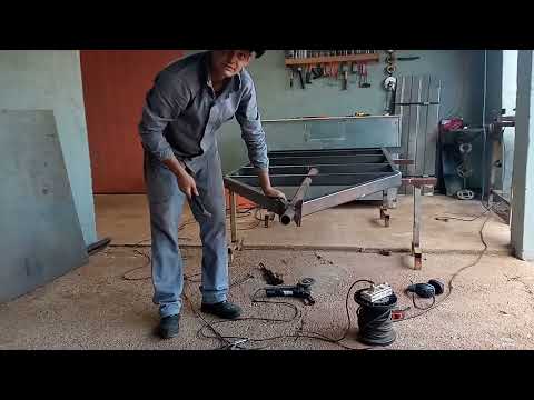 COMO FAZER CABEÇALHO OU DRAWBAR DA CARRETINHA REBOQUE PARTE 3