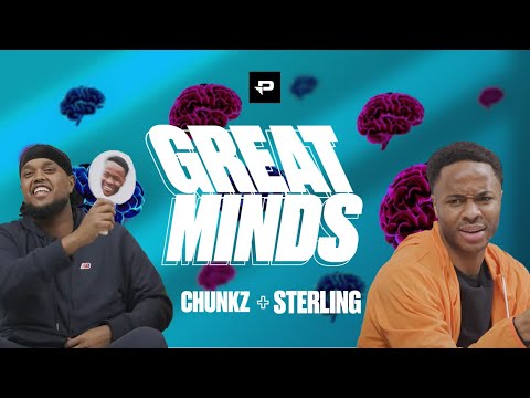 WHO'S THE BEST AT FREEKICKS?! 👀 GREAT MINDS FT CHUNKZ & RAHEEM STERLING