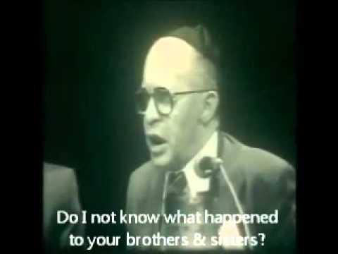 Menachem Begin sharp response