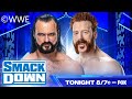 Drew McIntyre Vs Sheamus Irish Donnybrook Match Friday Night SmackDown 1197 WWE 2K22