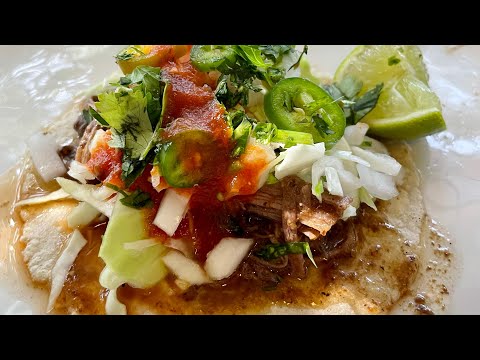 Tacos de cachete y pecho de res | MARILYN MILES