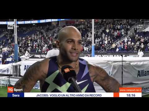 Jacobs: "Voglio un altro anno da record"