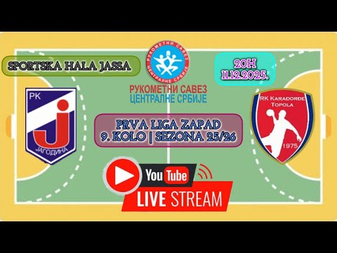 RK JAGODINA vs RK KARAĐORĐE Topola - 11/12/2025