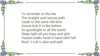 John Waite - Rock &#39;N Roll Is Alive and Well Lyrics