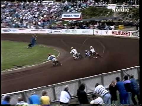 1991 Örnarna Mariestad vs Indianerna Kumla  Heat 7