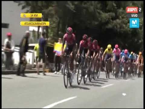 Tour Colombia 2020 Etapa 6 Bogotá Alto el Verjón