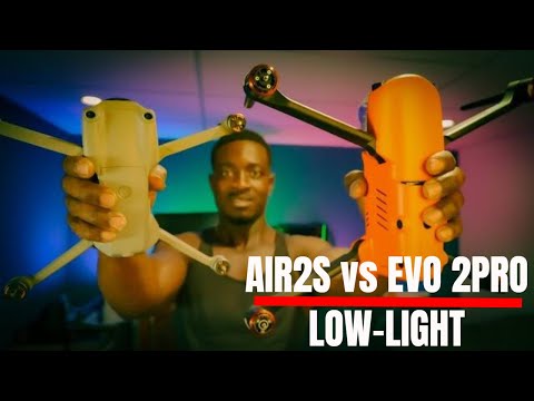 Dji Air 2s 5k vs Autel Evo 2 pro 6k Low-light Test.