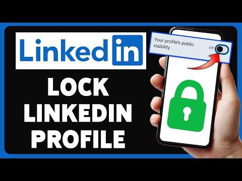 How To Lock Your LinkedIn Profile 2024 - YouTube