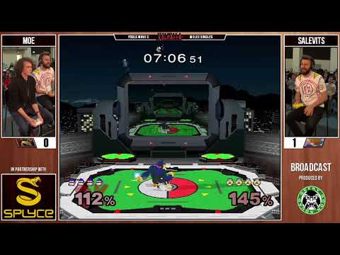 Valhalla - Moe (DK) Vs. Salevits (Sheik) - Pools Wave C - Melee Singles