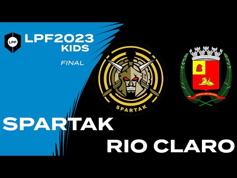 FINAL -LPF KIDS 2023  SUB8 SPARTAK  X RIO CLARO