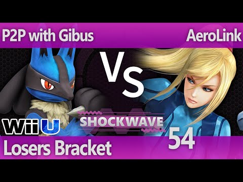 SW 54 Smash 4 - P2P with Gibus (Lucario) vs Evo G | AeroLink (ZSS) - Losers Bracket