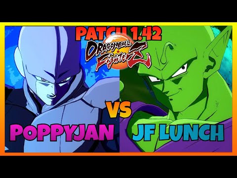 DBFZ - POPPYJAN vs JF LUNCH gameplays (UI Goku, Labcoat 21, Hit vs Kefla, Piccolo, Master Roshi)